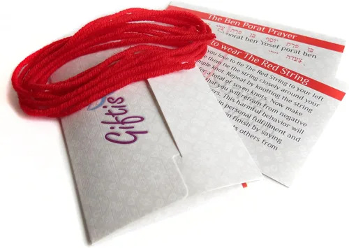 Miniatura 5 de Giftis – brazalete del hijo rojo de la Kabbalah, protección para usted y su familia contra el mal de ojo, de Belén, Israel (5 unidades)