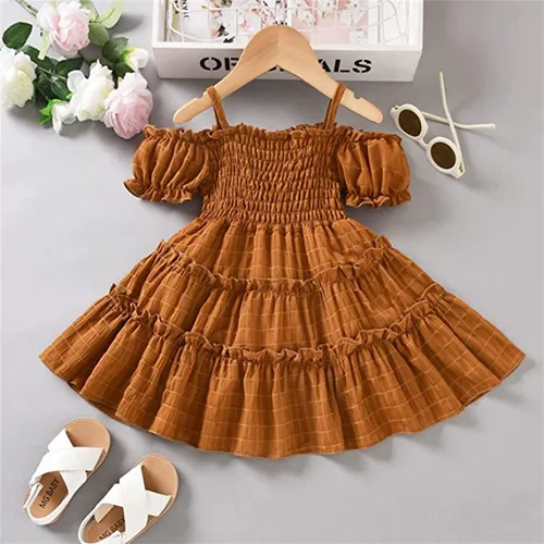 Miniatura 4 de Vestidos de princesa de fiesta para niñas pequeñas de 18 meses a 8 años