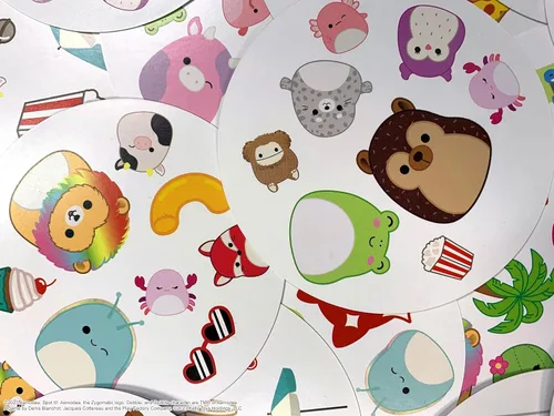 Miniatura 7 de Spot It! Squishmallows - Divertido juego de cartas para niños y adultos Con Mila, el elefante o Cailey, el cangrejo rosa y más Juego