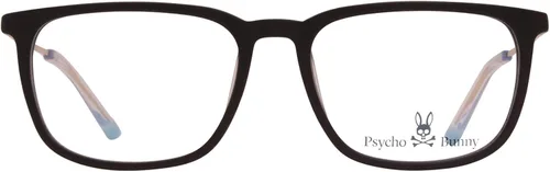 Miniatura 2 de Psycho Bunny PB104-3 Gafas para niños con marco óptico negro mate de 2.165in