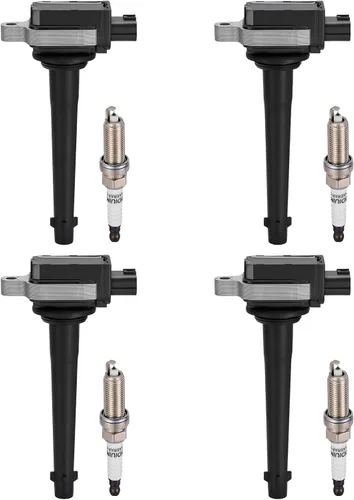 Miniatura 58 de BDFHYK Paquete de Bobina de Encendido UF350 y Bujías de Iridio 4505 Compatibles con Nissan 2002-2006 Altima 2002-2006 Sentra L4 2.5L Juego de 4