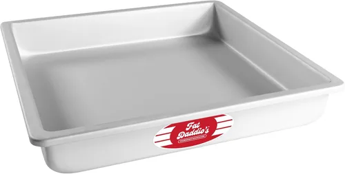 Miniatura 8 de Fat Daddio's PSQ-442 - Molde cuadrado de aluminio anodizado para tartas, 4 x 2 pulgadas
