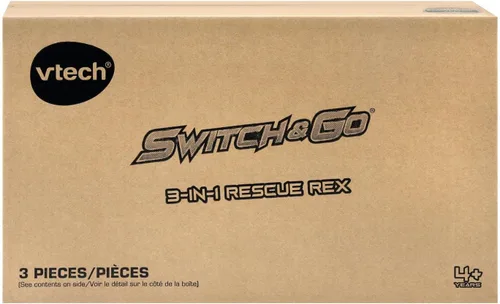 Miniatura 7 de VTech Switch and Go 3 en 1 Rescue Rex (Empaque sin complicaciones)