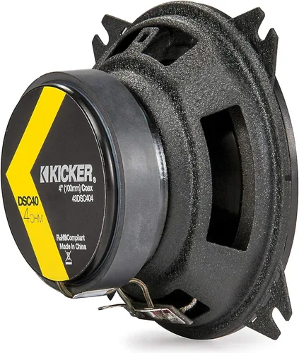Miniatura 3 de Par de altavoces coaxiales KICKER DSC40 de 4 pulgadas (100 mm), 4 ohmios