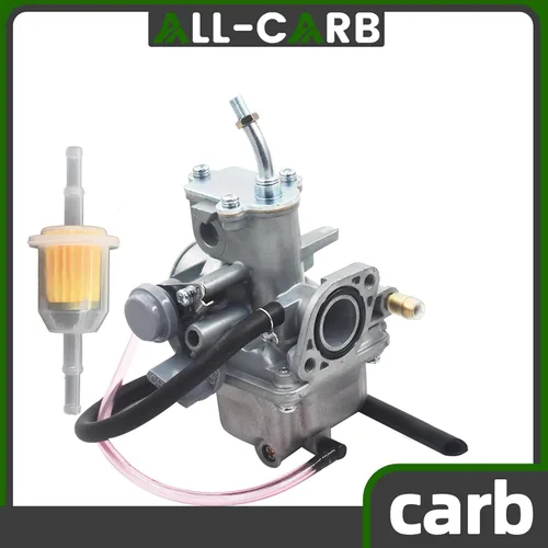 Miniatura 6 de ALL-CARB Repuesto de carburador para Yamaha Raptor 50 YFM50 YFM50R 2004 2005 2006 2007 2008 con filtro de combustible