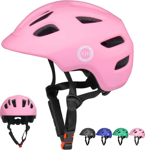 Miniatura 16 de Casco XJD para niños pequeños, casco de bicicleta para niños, ajustable, multideporte, para patinetas, para niños y niñas, liviano, para niños de 1