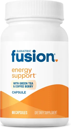 Bariatric Fusion Vitaminas B para apoyo energético | Complejo B con 70 mg de cafeína natural | Cápsulas veganas | Vitaminas bariátricas para mujeres