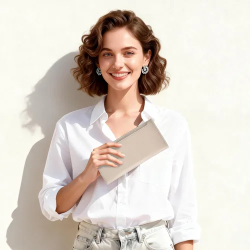 Miniatura 7 de Tipmile Cartera ultra delgada para mujer, cartera de cuero plegable para mujer, cartera RFID, cartera de bloqueo RFID para tarjetas de crédito