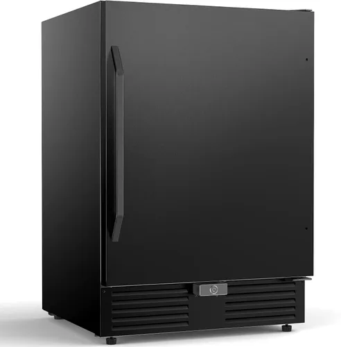 Miniatura 23 de 35.42" W Commercial Under Counter Beverage Refrigerator, 2 Glass Door Back Bar Cooler, Built-in/Freestanding 7.4Cuft Drink Fridge with LED Light