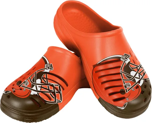 Miniatura 38 de FOCO - Sandalias de agua de jardín con logotipo de equipo de la NFL, para hombre, pantuflas, zuecos