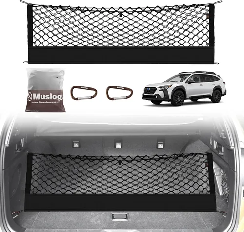 Miniatura 27 de Muslogy para Maverick - Accesorios de Red de Malla de Carga Extensible, Organizador de Maletero, Red de Malla Elástica para Cama de Carga