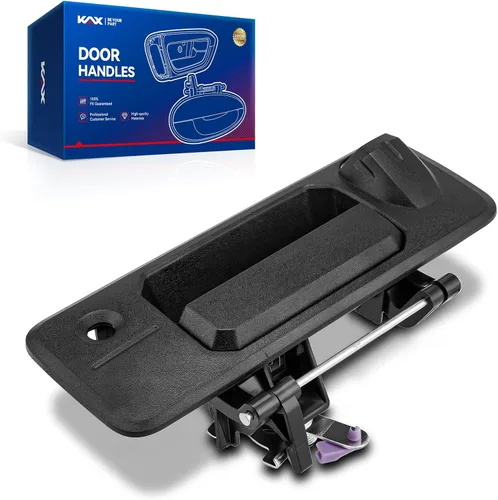 Miniatura 24 de KAX Manija de puerta exterior de ABS para conductor, 4 piezas, compatible con Toyota Tundra 2007-2019; reemplaza