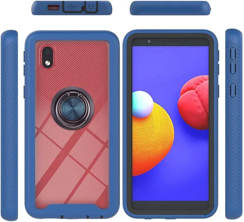 Miniatura 68 de Funda compatible con Xiaomi Poco M5s 4G, compatible con Redmi Note 10 4G / Note 10S 4G / Note 11 SE (India), funda para teléfono 3 en 1, color azul