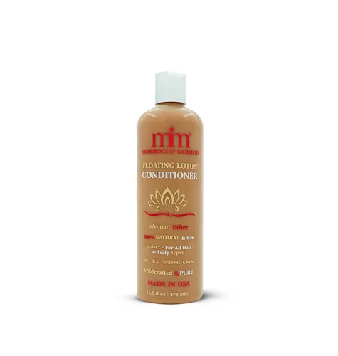Miniatura 3 de Acondicionador de loto flotante. 100% natural. Crudo. Unisex. Para todos los tipos de cabello y cuero cabelludo. Sin SLS, parabenos ni transgénicos.