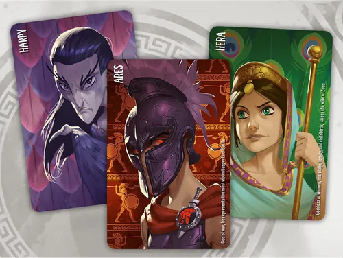 Miniatura 7 de Horrible Guild Similo Myths: A Fast-Playing Family Card Game - Adivina el personaje mítico secreto, 1 jugador es el dador de pistas y otros deben