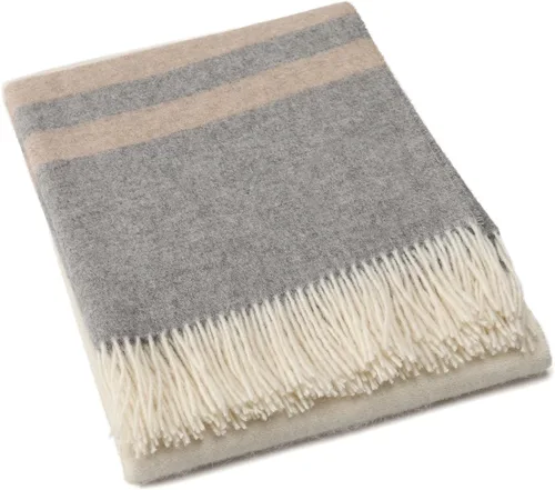 Miniatura 23 de Superfine - Manta de lana de alpaca – Manta ligera de lana merino de alpaca para uso en interiores o exteriores Manta de lana de alpaca peruana