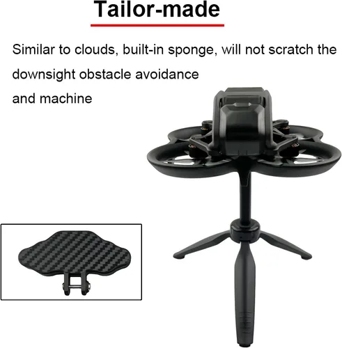 Miniatura 2 de Soporte de exhibición de trípode de escritorio para DJI Avata FPV Flying Drone sin herramientas, montaje de pantalla estable, accesorios DJI FPV