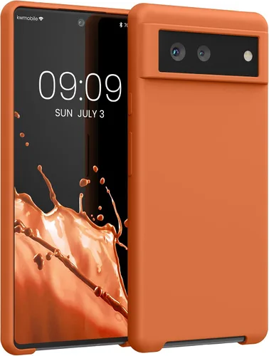 Miniatura 160 de kwmobile Funda Compatible con Google Pixel 6 Pro - Funda de Teléfono de Silicona TPU con Acabado Suave - Azul Caribe