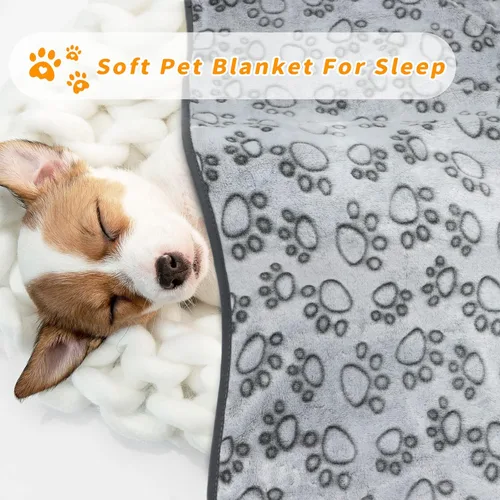 Miniatura 4 de LOKOZ Manta para Perros Pequeños para Perros Medianos y Grandes de Forro Polar Manta para Cachorros Lavable Mantas para Perros para Protección