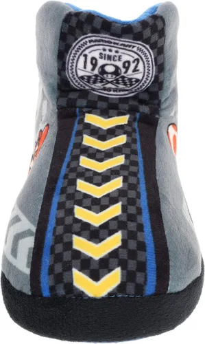 Miniatura 5 de SUPER MARIO Mariokart Nintendo - Pantuflas Mismatch para niños, Mario Luigi Yoshi Peach, gris, talla 1011 para niños pequeños talla 34
