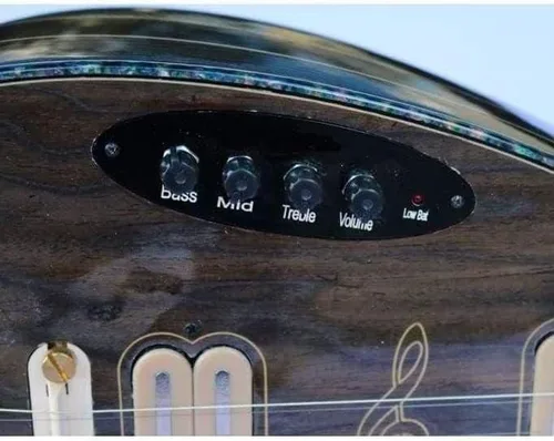 Miniatura 5 de Electro eléctrico turco del cuello largo Saz Baglama con el ecualizador/Dest EQ2