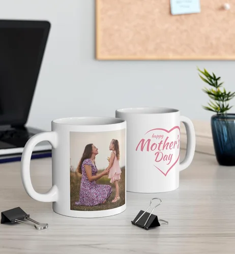 Miniatura 5 de Fantastic Gifts Taza con foto personalizada con texto personalizado, sube tu imagen con diferentes diseños Taza con Foto Personalizada y Texto Taza
