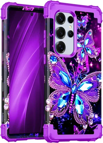 Miniatura 57 de Casetego Funda para Galaxy A16 5G, Tres Capas de Alta Resistencia Robusta a Prueba de Golpes, Protección Completa Rugosa de PC Duro + Parachoques