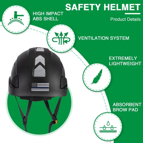 Miniatura 5 de Hard Hats Construction Safety Helmet, LOHASTAR Work ANSI Z89.1 Approved OSHA Hardhat Construction Helmet