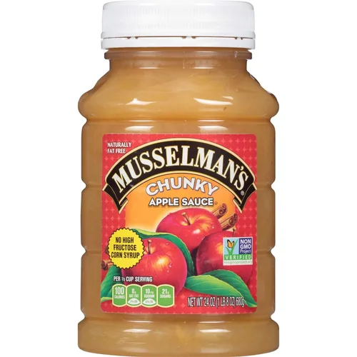 Miniatura 3 de Musselman's CHUNKY - Salsa de manzana (paquete de 2) tarros de 24 onzas