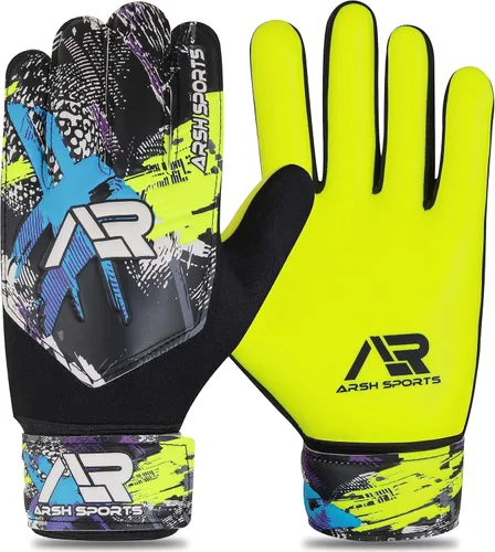 Miniatura 7 de Guantes de portero de fútbol, guantes de portero de fútbol para niños, jóvenes y niños con protección doble en la muñeca y palma de súper agarre