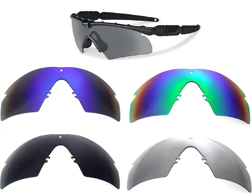 Miniatura 14 de Lentes de repuesto para Oakley Si Ballistic M Frame 2.0 Z87 Polarizado Multi Selección