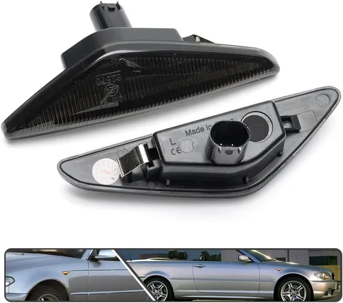 Miniatura 6 de 2 piezas de luces de señalización laterales LED intermitentes dinámicas ámbar para BMW Serie 3 E46 Coupé Convertible LCI 323Ci 325Ci 328Ci 330Ci
