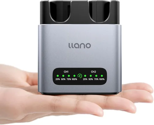 Miniatura 8 de llano Paquete de 2 baterías EN-EL15C y cargador rápido de 20 W para Nikon Z8, Z7II, ZR, Z5II, ZF, Z6III, D850, Z7, Z6II, Z6, D7500, D750, D7200