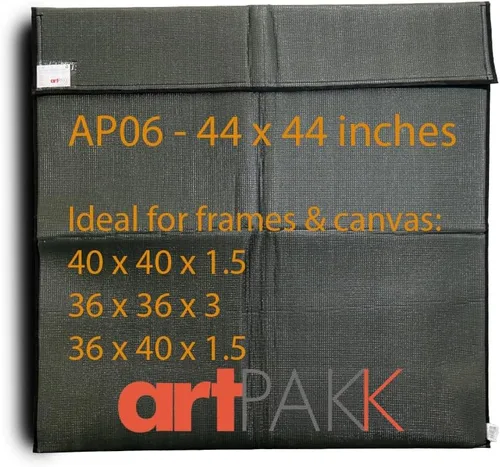 Miniatura 2 de Bolsos de Arte (AP06-44 1/2" x 44 1/2") - Fuertes • Absorbentes de impacto • Reutilizables • No tóxicos • Impermeables • Forro libre de ácidos - Azul