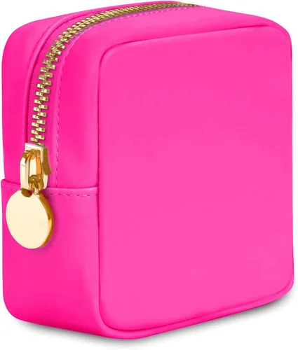 Miniatura 20 de DANCOUR Bolsas de maquillaje de nailon para mujer, bolsa grande de aseo de viaje, bolsa de cosméticos, organizador de maquillaje