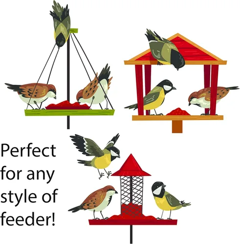 Miniatura 2 de Cuatro estaciones Mezcla de campo Alimento clásico para aves silvestres Pájaro cantor del patio trasero 4 libras Mezcla (Country Mix)