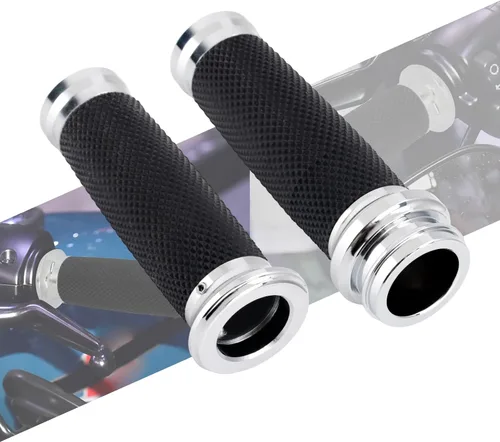 Miniatura 9 de Motorcycle Electronic Throttle Handlebar Grips for 1" 25mm Handle Bars Universal Fit for Harley Touring Dyna Softail Sportster XL 883 1200