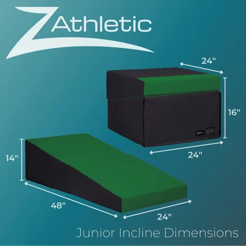 Miniatura 4 de Z Athletic Colchoneta de Cuña Junior para Gimnasia y Porrismo