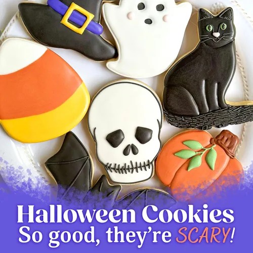 Miniatura 4 de Ann Clark Pumpkin - Juego de 3 cortadores de galletas, fabricado en Estados Unidos, linterna Jack-O-Lantern, calabaza alta y calabaza