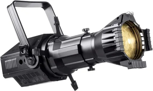 Miniatura 2 de Monoprice COB LED elipsoidal - Blanco, 200 vatios, 3200 K, 19 grados, con soporte Gobo, control DMX de 3 canales, serie Stage Right