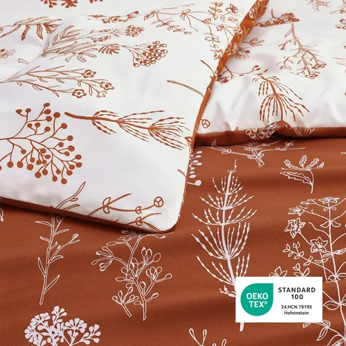 Miniatura 10 de Bedsure - Juego de edredón de tamaño California king, 3 piezas, bonito, con estampado floral, 1 suave edredón reversible con diseño botánico de 10