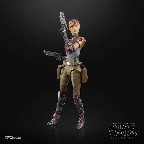 Miniatura 4 de STAR WARS The Black Series Sabine Wren - Figura de acción coleccionable de 6 pulgadas de escala Rebels, juguetes para niños a partir de 4 años