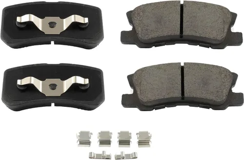 Miniatura 19 de Pastillas de freno, 4 pastillas de freno de disco de cerámica traseras ECCPP para Chevy Captiva Sport, Equinox, 10-17 para GMC Terrain, 07-09