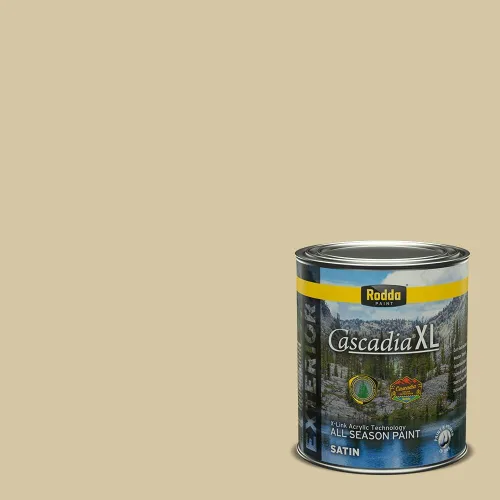 Miniatura 155 de Rodda Paint CASCADIA XL - Pintura satinada exterior e imprimación en uno, 1 galón, hoja de aloe