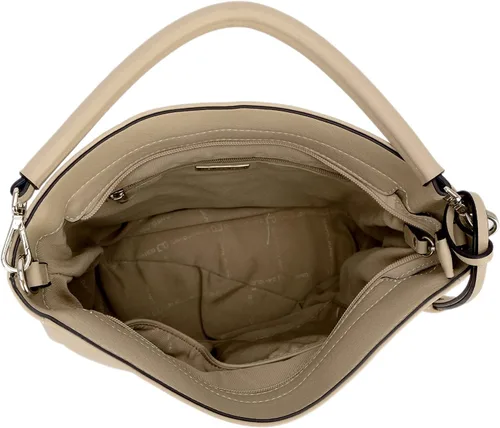 Miniatura 4 de DAVIDJONES - Bolso tipo Hobo de piel sintética suave para mujer, bolso cruzado mediano, bolso de hombro con asa superior, Bolso Hobo clásico simple