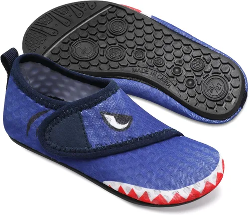 Miniatura 6 de Joinfree - Zapatos acuáticos de natación para niños y niñas, calcetines acuáticos de secado rápido, zapatos con sensación de pies descalzos