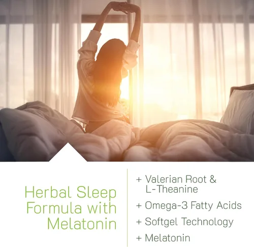 Miniatura 4 de Irwin Naturals Power to Sleep PM – Ayuda natural para dormir con melatonina, Ashwagandha, valeriana, GABA y L-teanina – Promueve la relajación