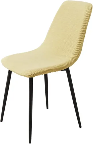 Miniatura 13 de Juego de 4/6/2 fundas elásticas de terciopelo para sillas de comedor, fundas de silla de comedor, estilo moderno, universal, sin brazos, protector