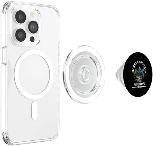 Miniatura 4 de Simmons Family Christmas Party Costume Group Matching Xmas PopSockets MagSafe PopGrip for iPhone