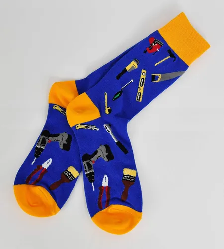 Miniatura 5 de ARAD Calcetines de martillo para hombres y mujeres, ropa con temática de herramientas locas